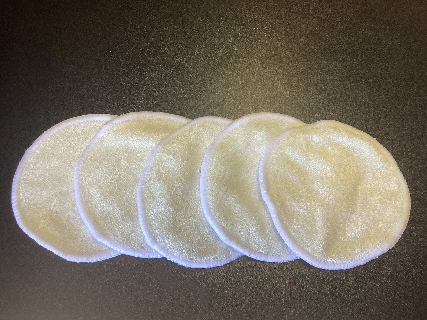 Bamboo Reusable Makeup Removal Pads. 5 pads