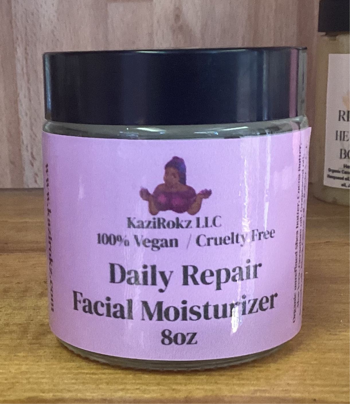 HYDRATING & MOISTURIZING Daily Repair facial moisturizer 8oz. 100% Vegan/ Cruelty Free