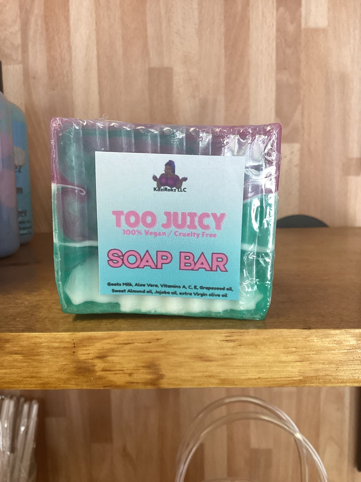 Too Juicy Advanced Butter Cream Soap Bar/ Yoni Care! 100% Vegan/ Cruelty Free
