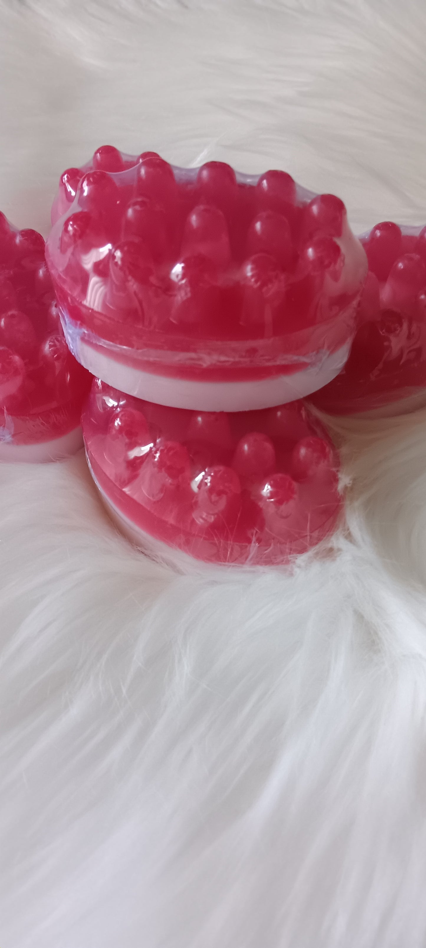 Strawberry Shortbread "YONI"Massage soap bar (100% Vegan / Cruelty Free)