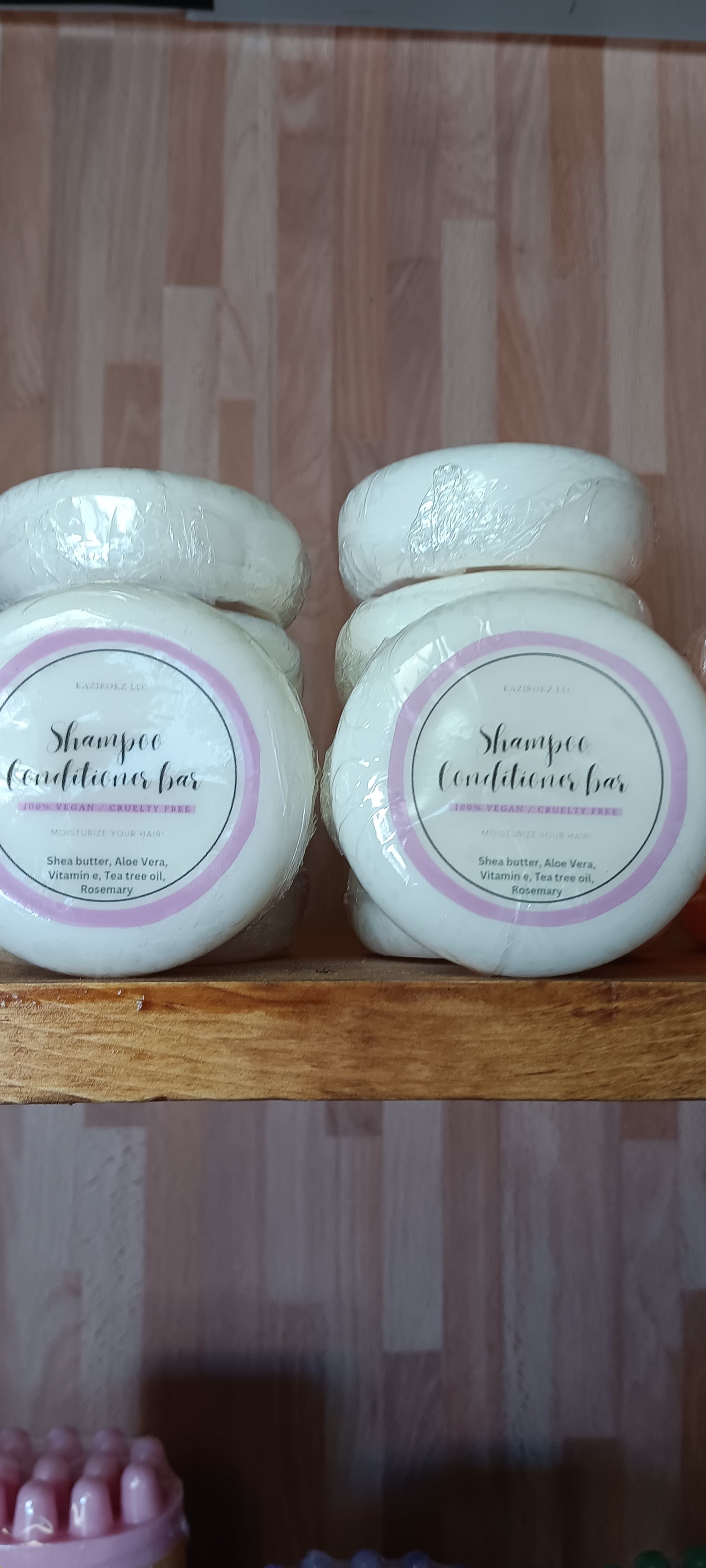 Organic Shea Butter Shampoo Conditioner Bar for hair growth! 100% Vegan/ Cruelty Free. Are you ready to give your scalp and hair a makeover!?