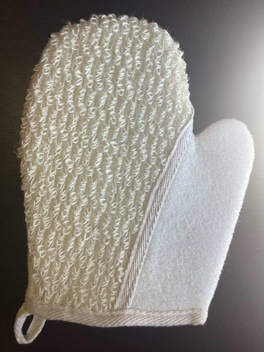 Exfoliating Glove! All natural skin care essential Loofah