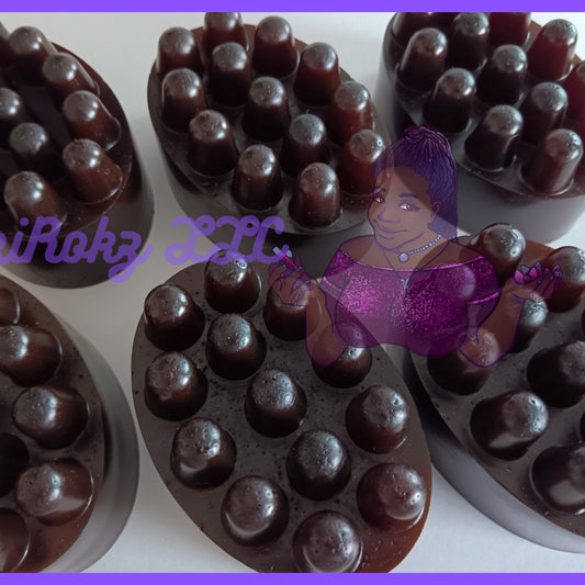 Espresso Rok Massage Therapy Soap Bar 5oz.(100% Vegan / Cruelty Free) Aloe Vera + Coffe Beans.
