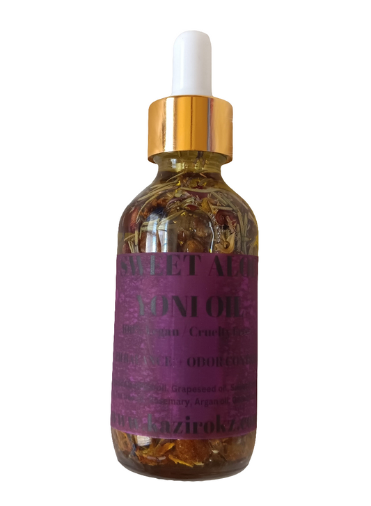 SWEET ALOE YONI OIL 100% Vegan/ Cruelty Free. 4oz Body Oil