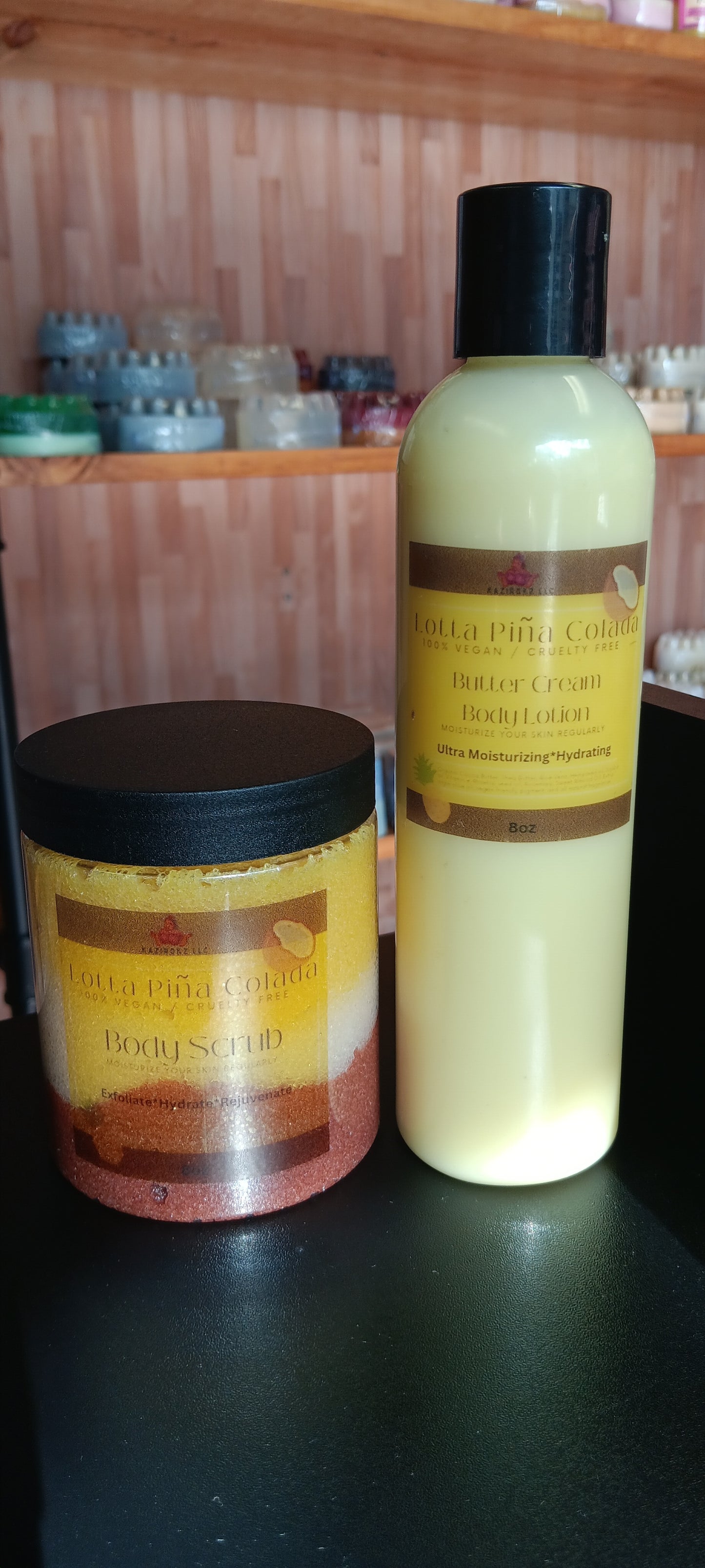 Lotta Pina Colada skincare Bundle ✨️ 100% vegan/ cruelty free 🌱🐷