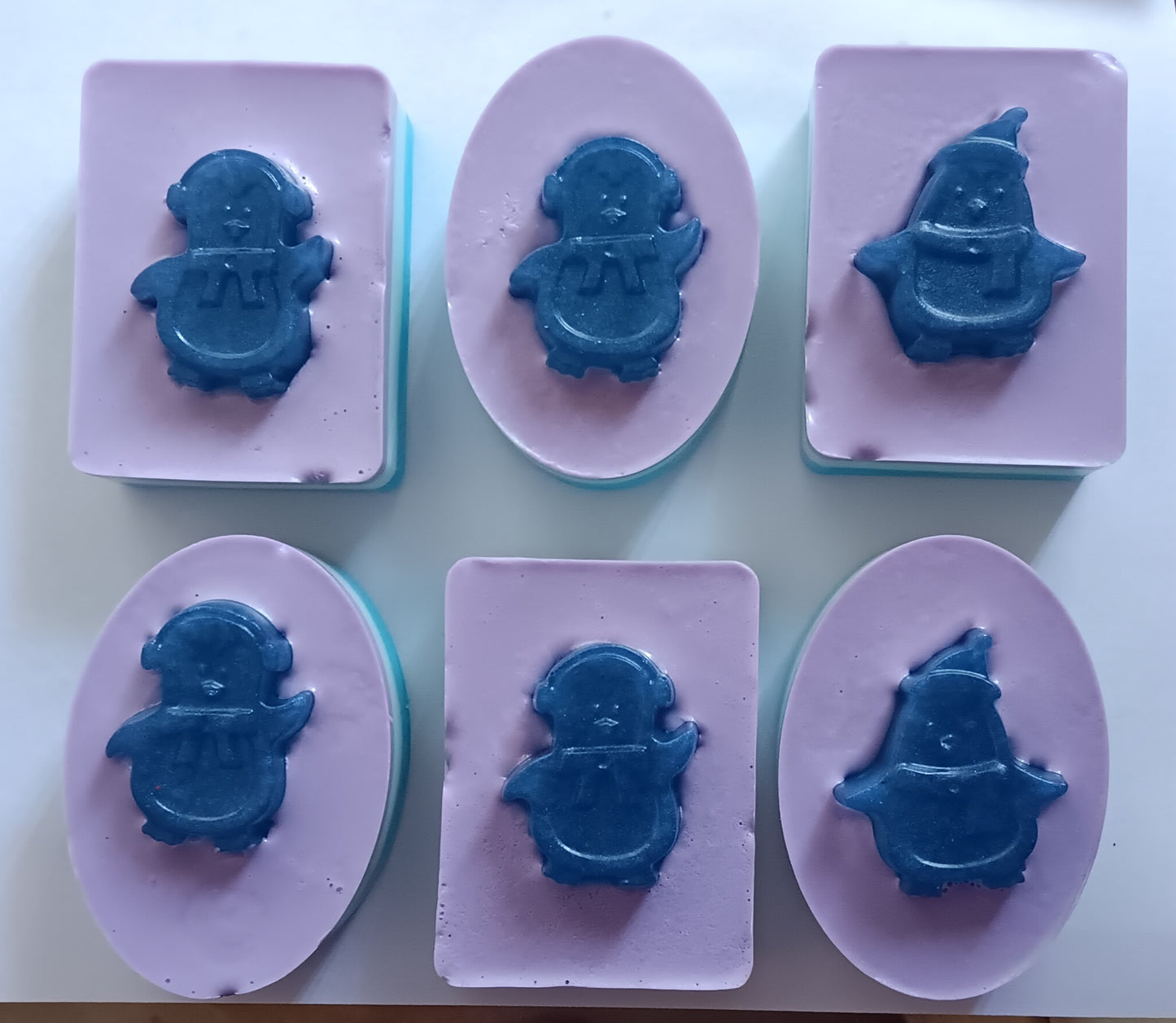 Winter Snowflakes ❄️ Organic winter Christmas soap bar!