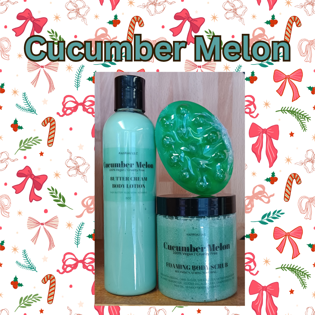 Cucumber melon skincare bundle. Limited edition in limited time, only!