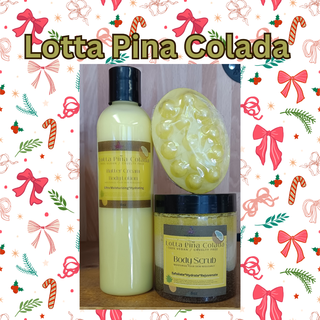 Lotta Pina Colada skincare Bundle ✨️ 100% vegan/ cruelty free 🌱🐷