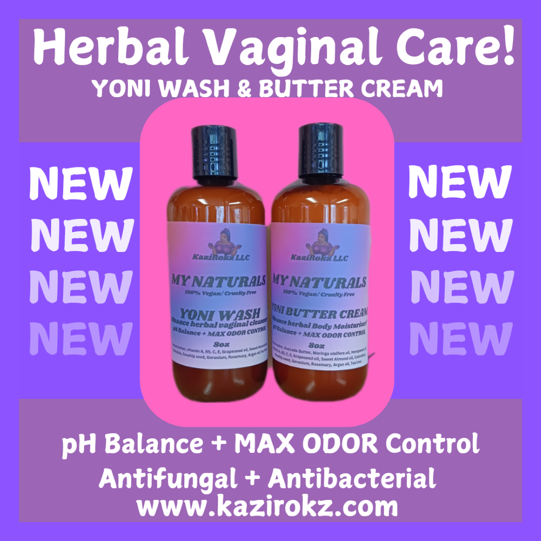 My Naturals Yoni Care pack! 100% Vegan/ Cruelty Free