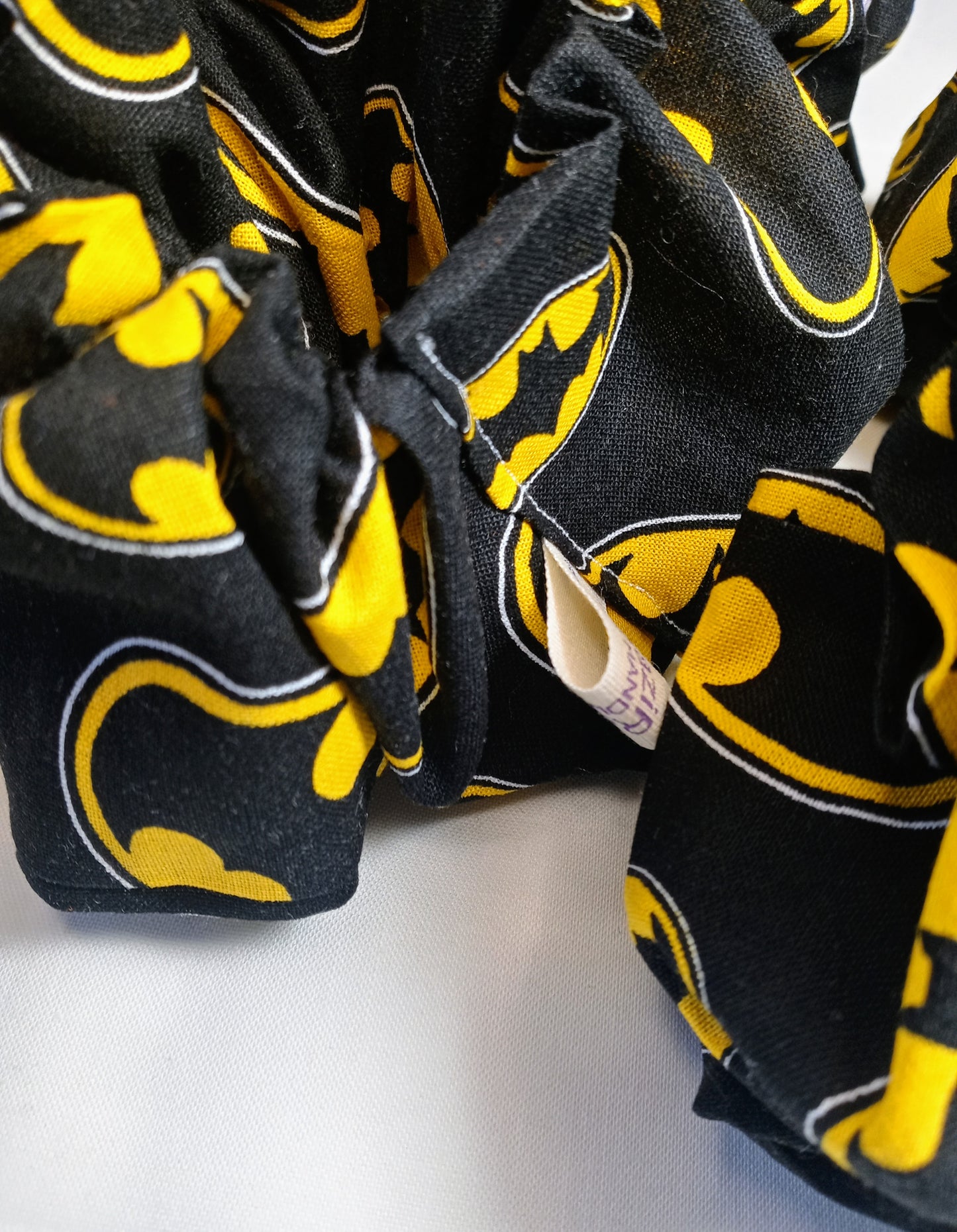 Batman Superhero Mini Jumbo Hair Scrunchie