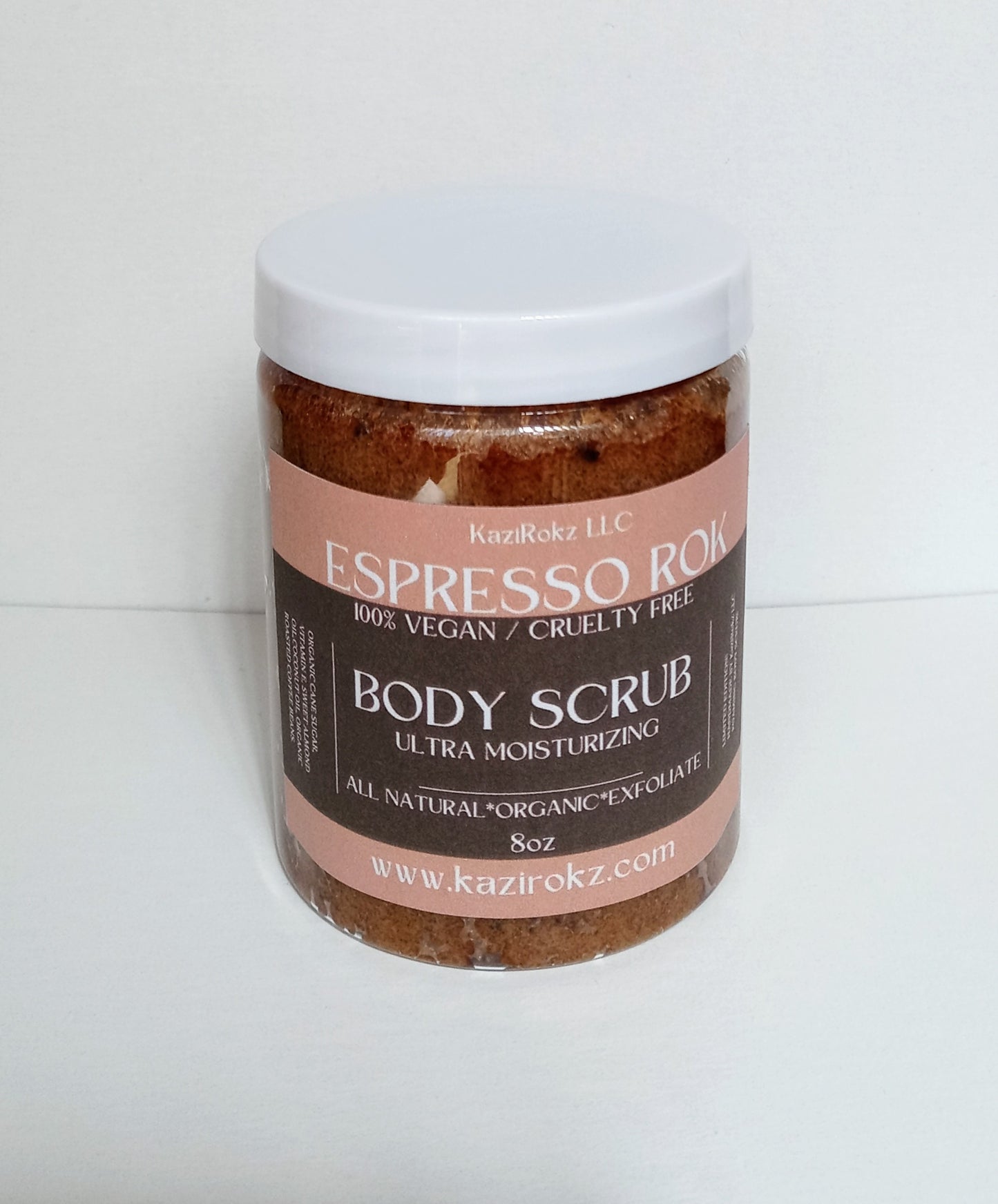 Espresso Rok (Foam) Body Scrub (100% Vegan / Cruelty Free)