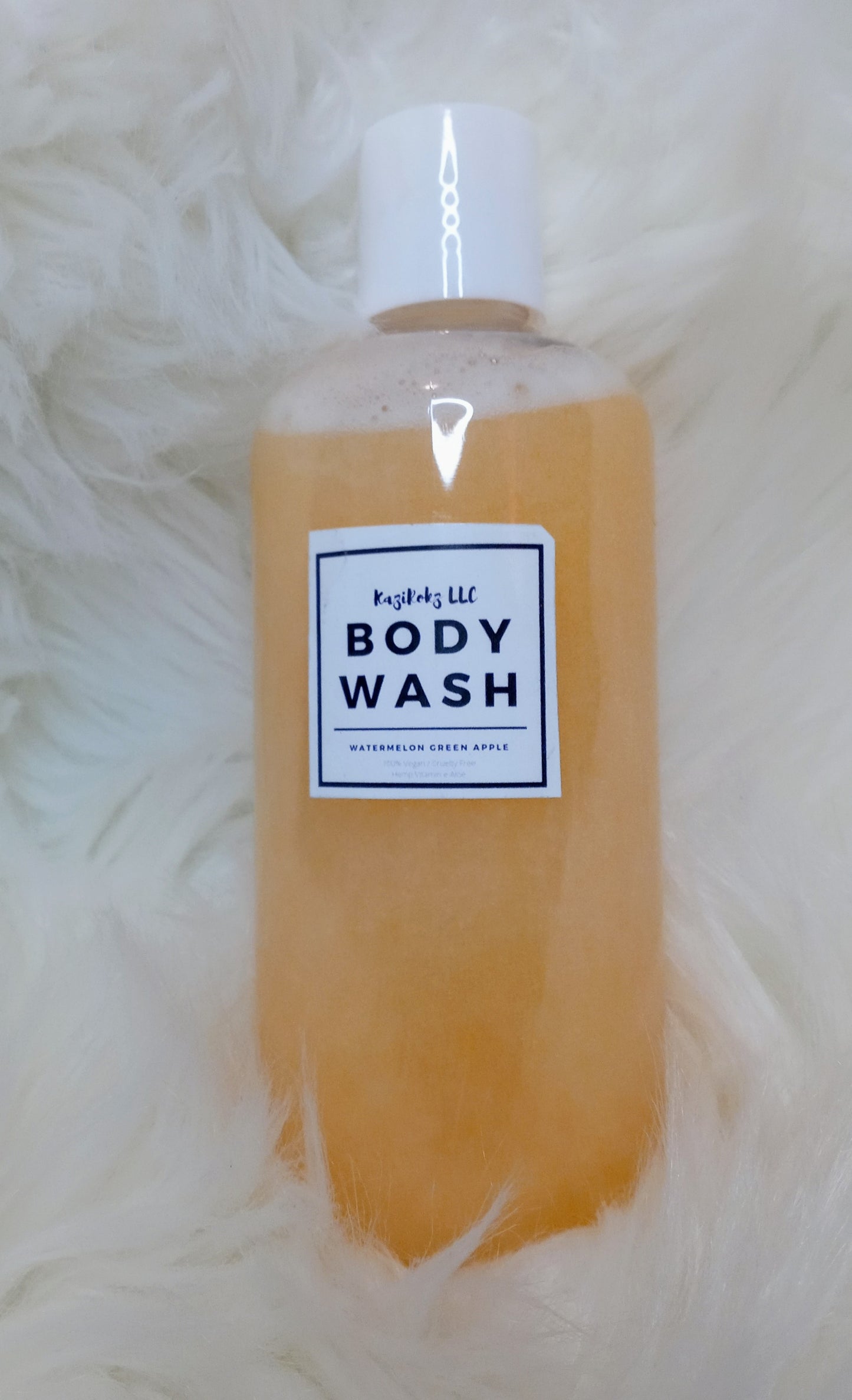 Watermelon Green Apple Vegan Body Wash 8oz
