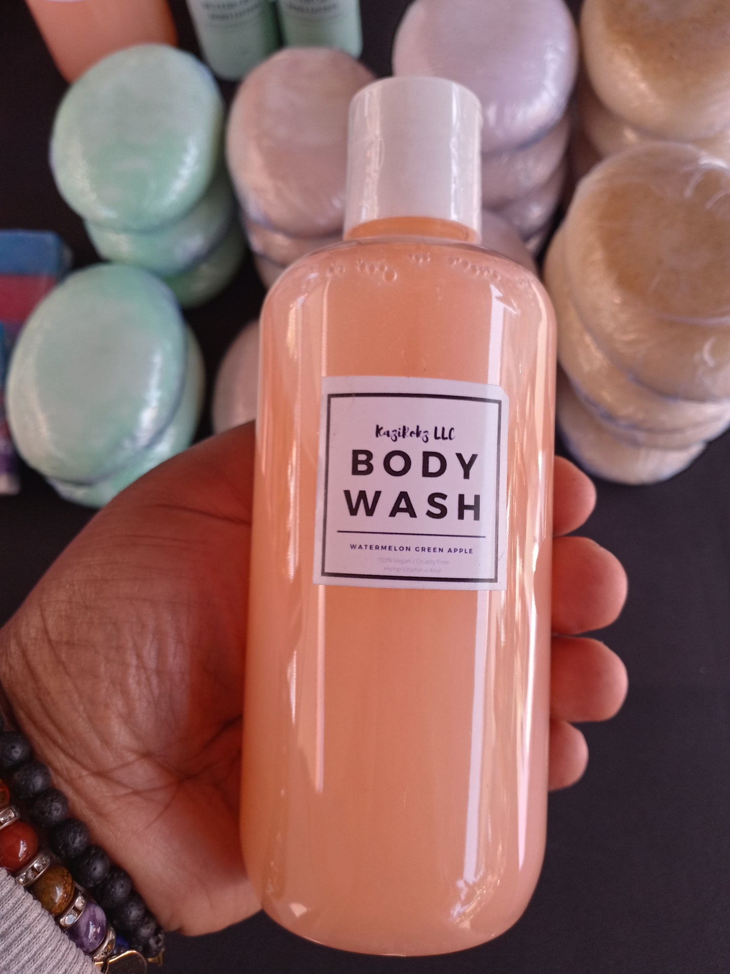 Watermelon Green Apple Vegan Body Wash 8oz