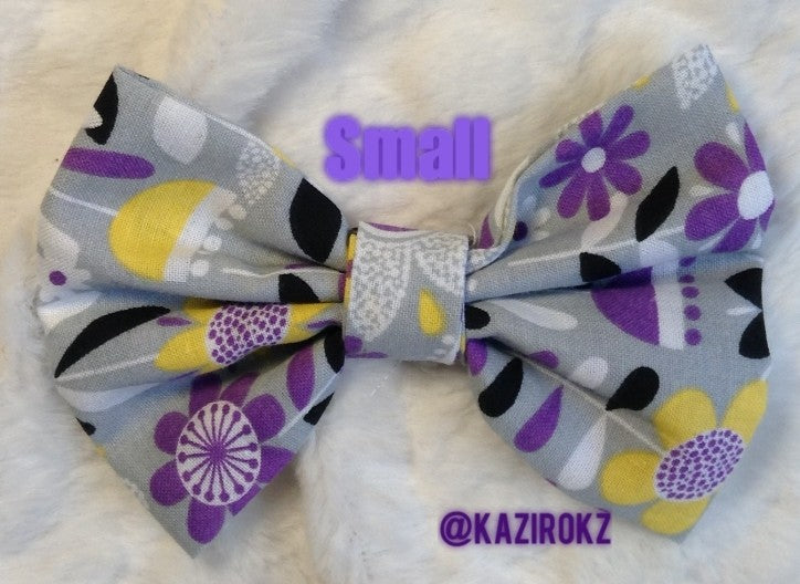 Summertime Flower / Yellow hair bow