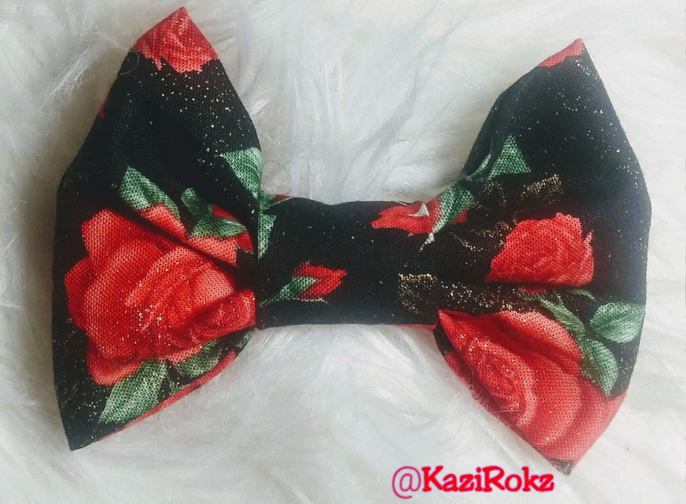 Valentine's Day Mini Hair Bows (Valentine's Day)(hair bow)(mini bows)