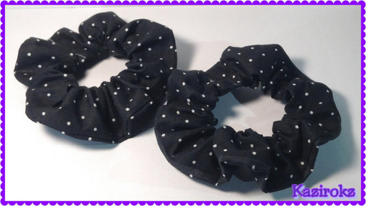 Black/ White Polka Dot