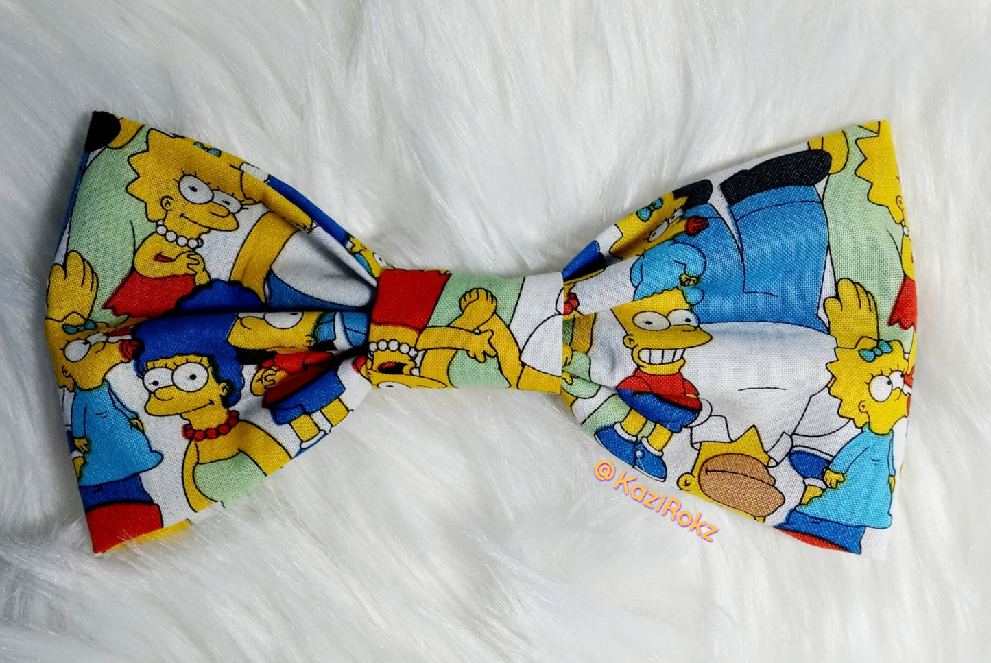 The Simpsons Family (Hair Bow)(White)