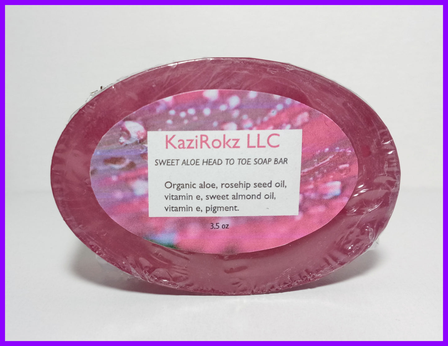 Sweet Aloe Massage Soap bar "YONI" SOAP BAR (100% vegan / Cruelty Free)
