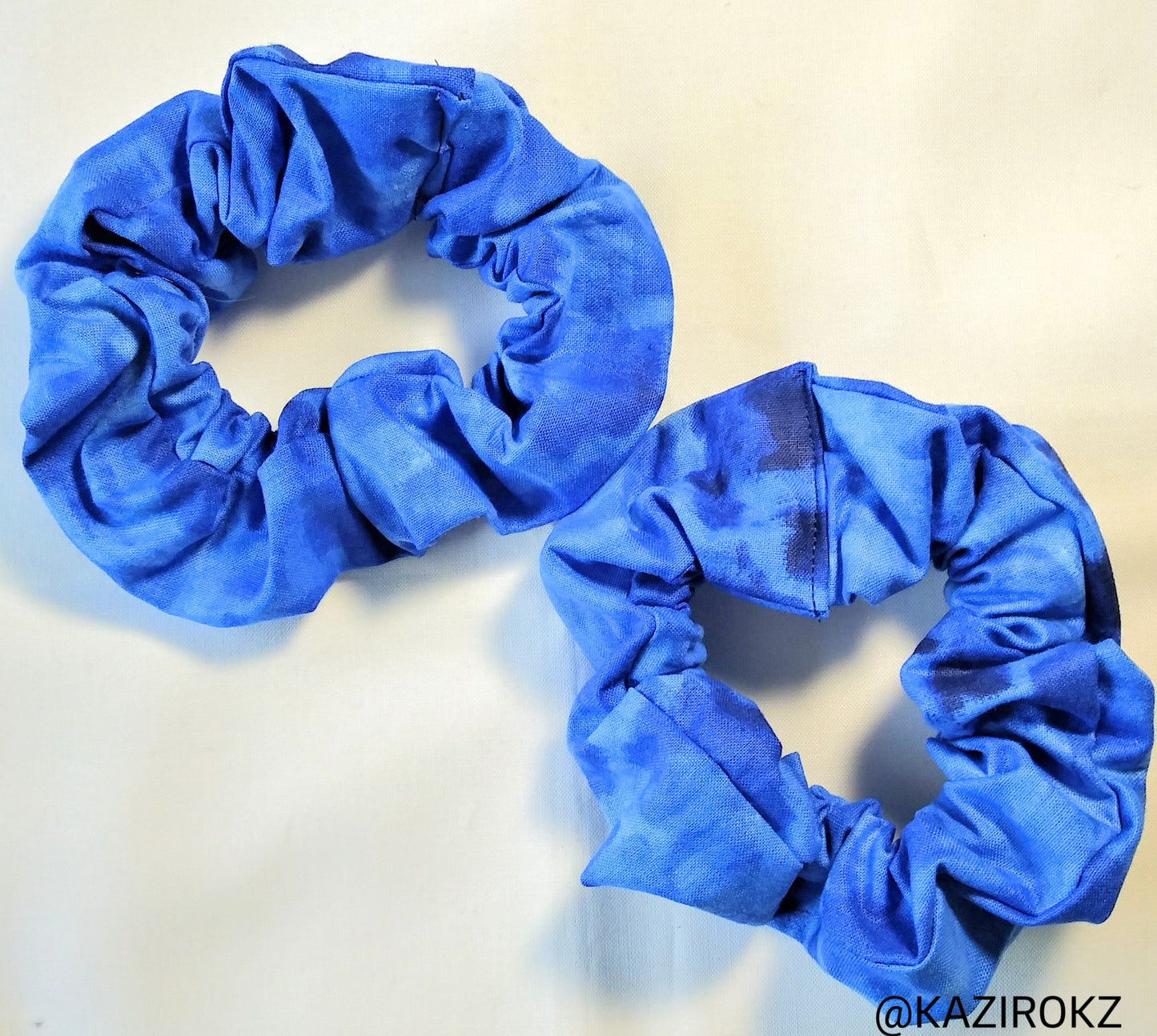 Blue Magic Hair Scrunchies