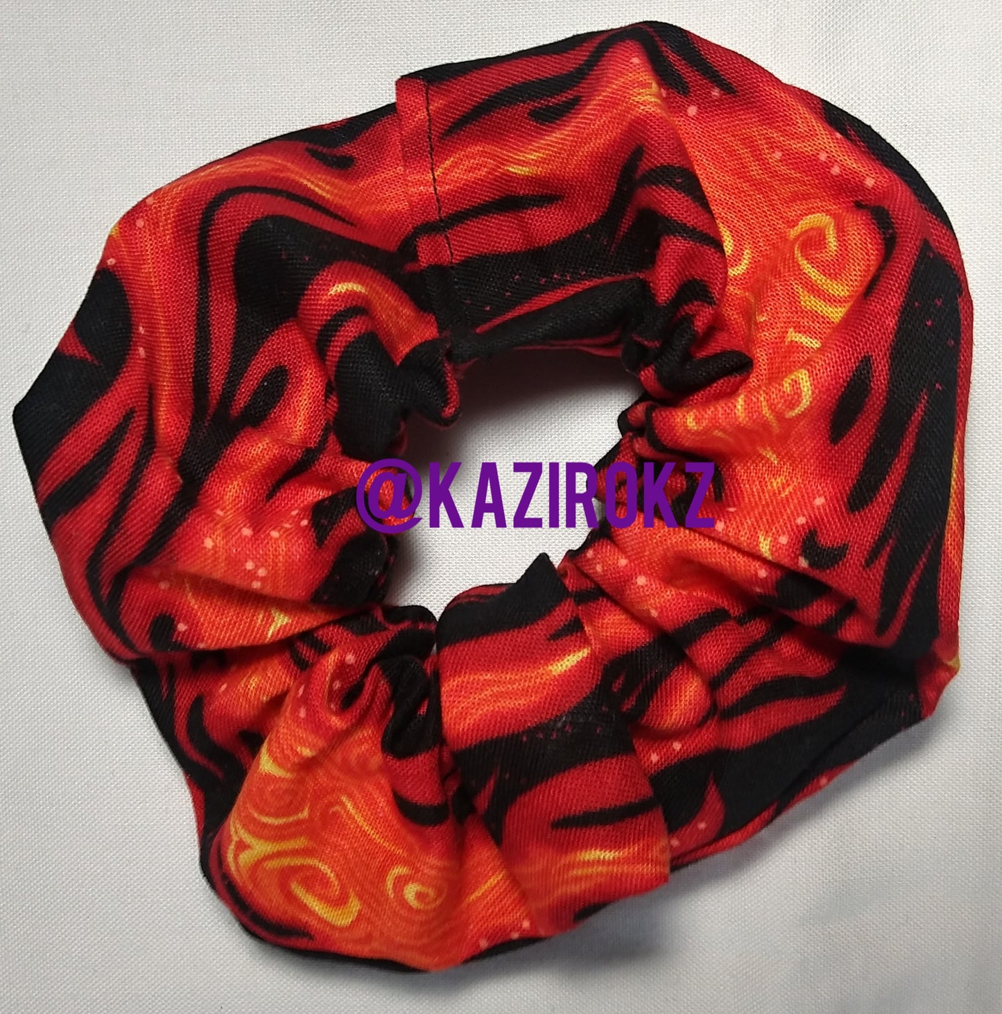 FLAMES Hair Scrunchie