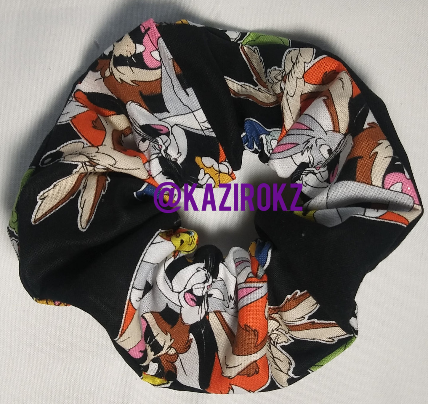 LOONEY TUNES Hair Scrunchie (BLACK)