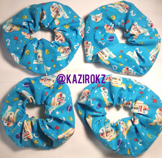 STAR WARS (Light Blue) Hair Scrunchie #1