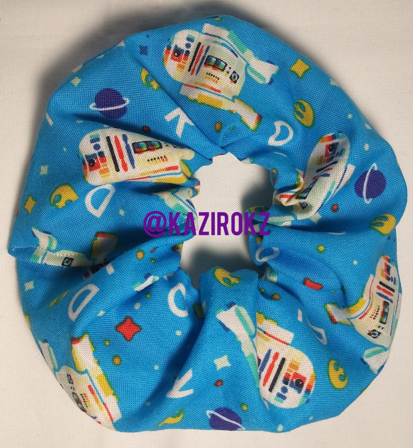STAR WARS (Light Blue) Hair Scrunchie #1