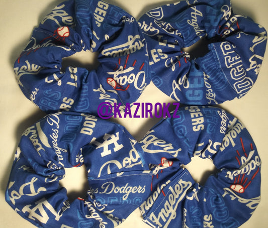 LA DODGERS Hair Scrunchie #2
