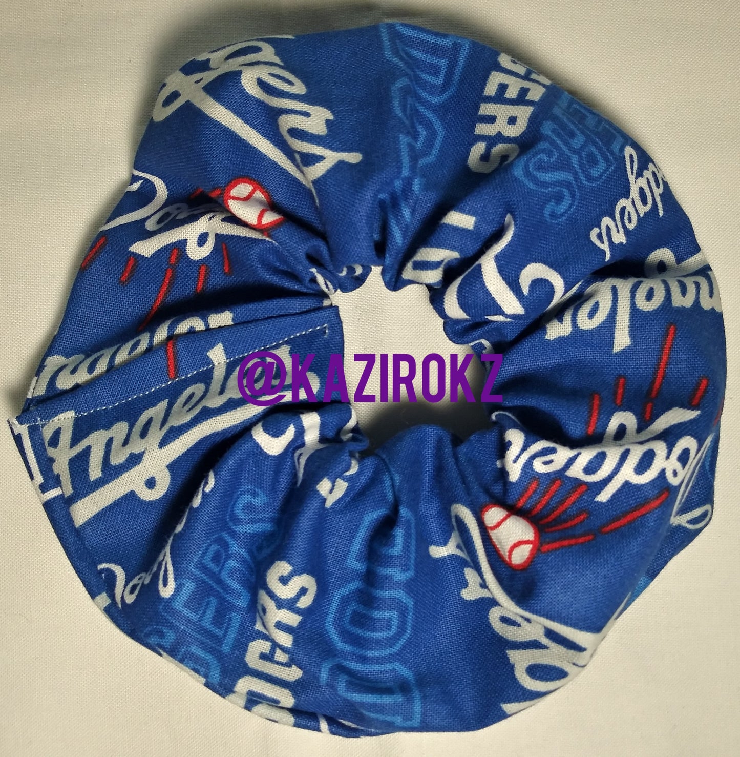 LA DODGERS Hair Scrunchie #2