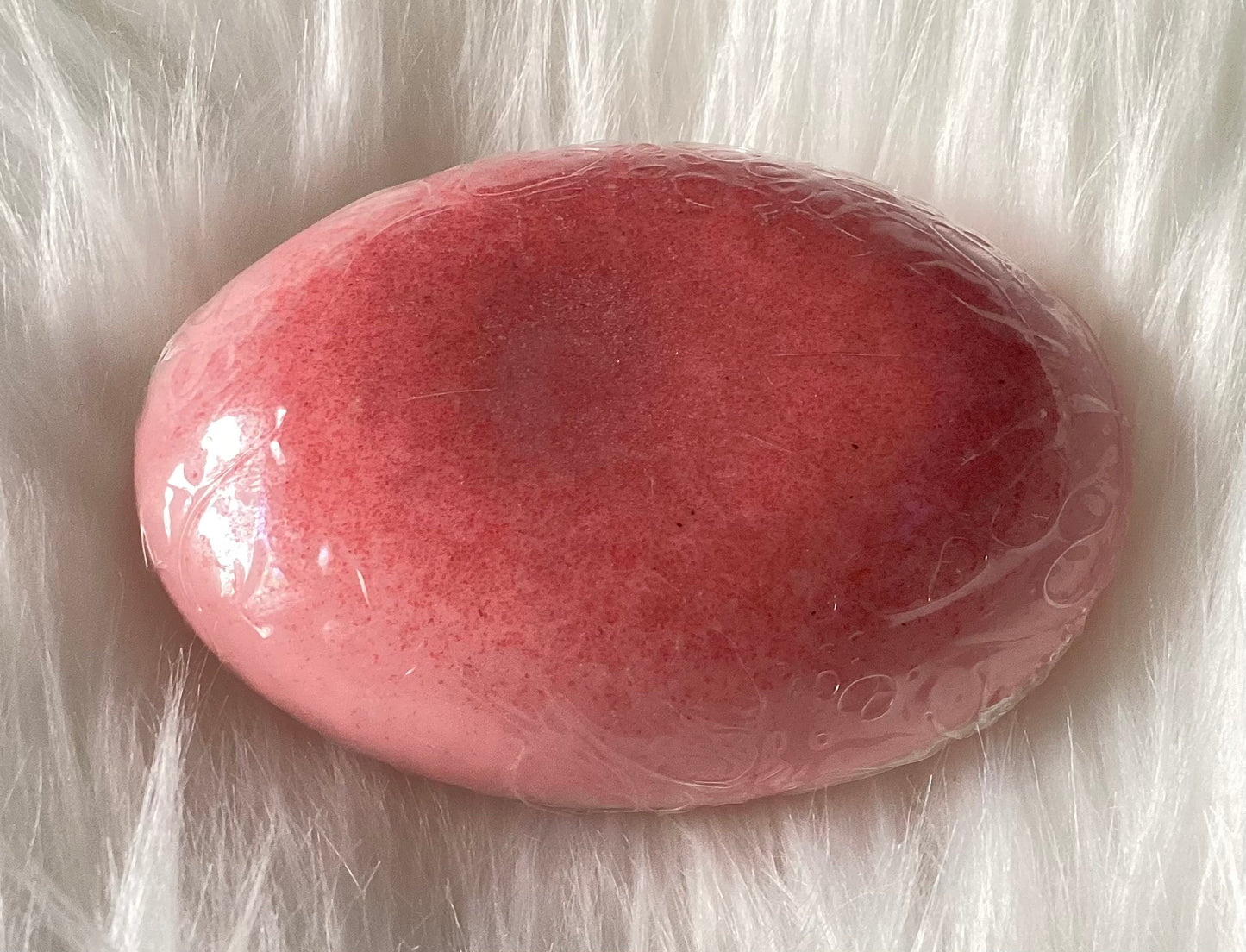 Strawberry Shortbread Advanced Vegan / Cruelty Free  Oatmeal Eczema Treatment Soap bar.