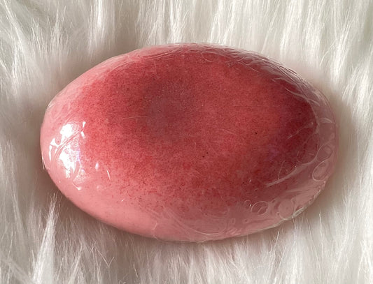 Strawberry Shortbread Advanced Vegan / Cruelty Free  Oatmeal Eczema Treatment Soap bar.