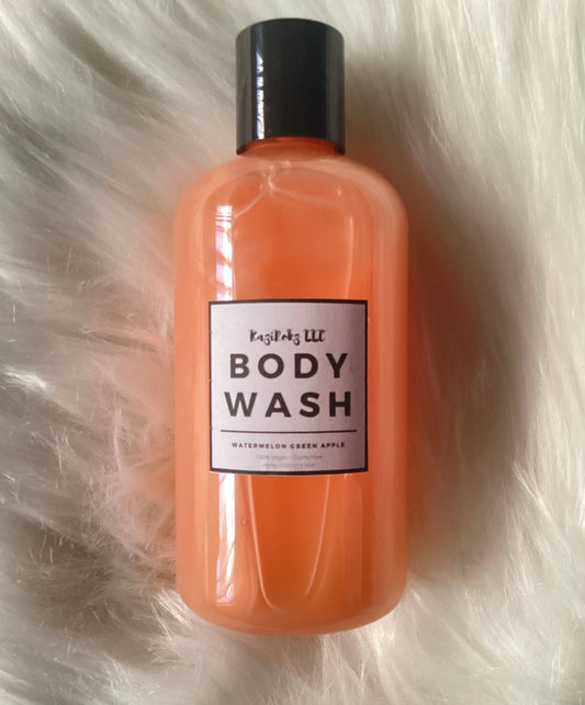 Watermelon Green Apple Vegan Body Wash 8oz