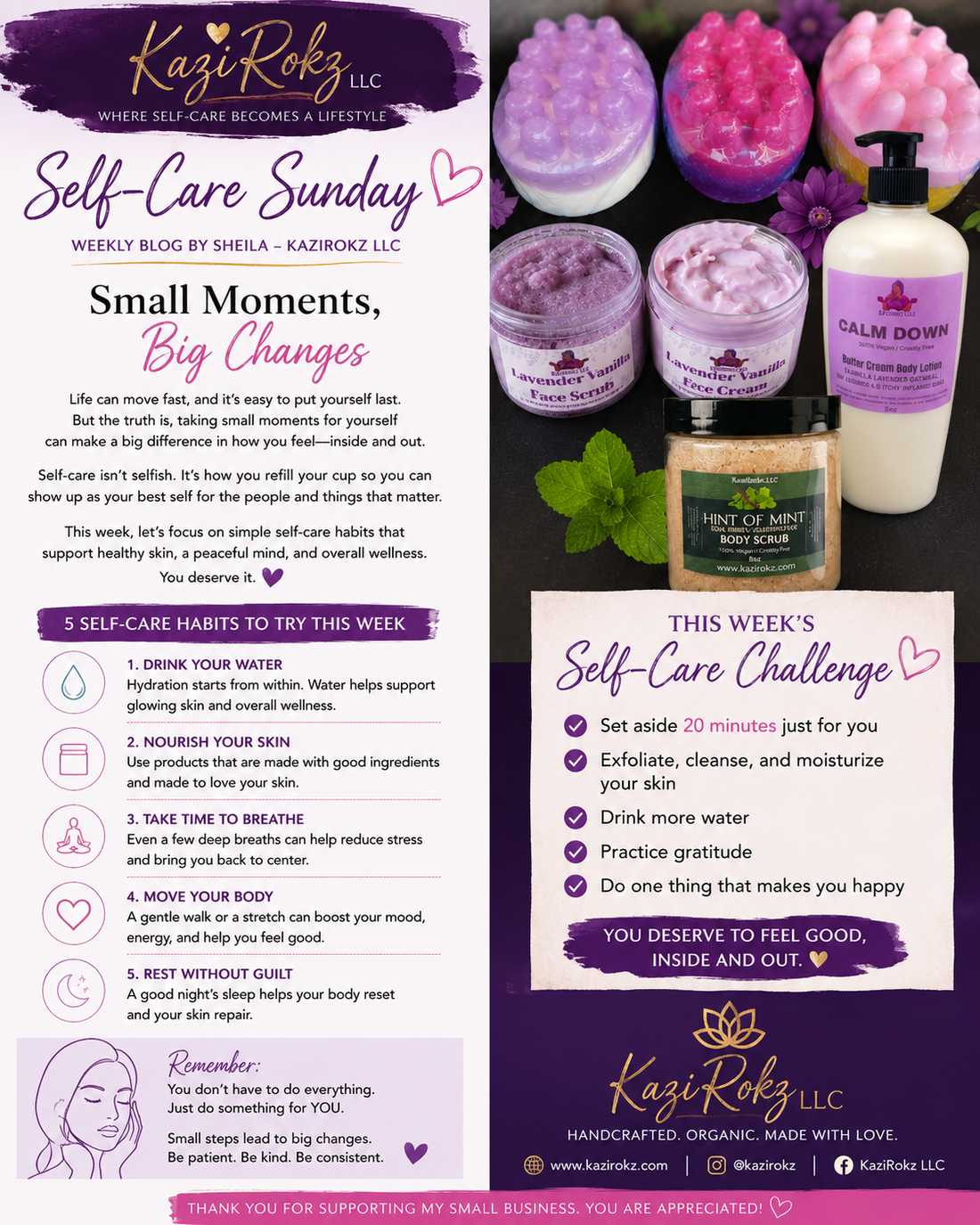 Small Moments, Big Changes: Why Self-Care Matters More Than You Think