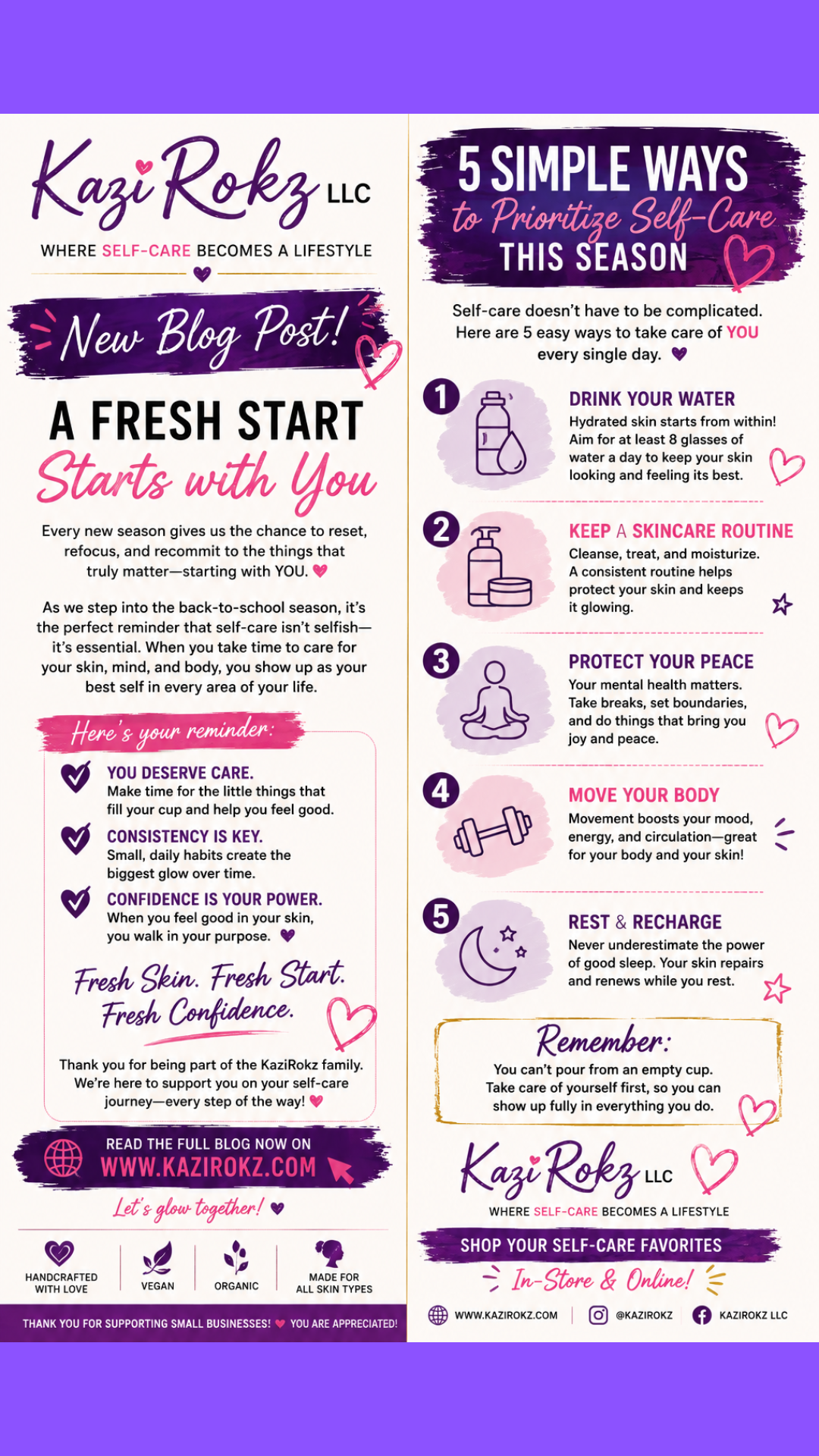 Back To School Skincare | Self-Care!