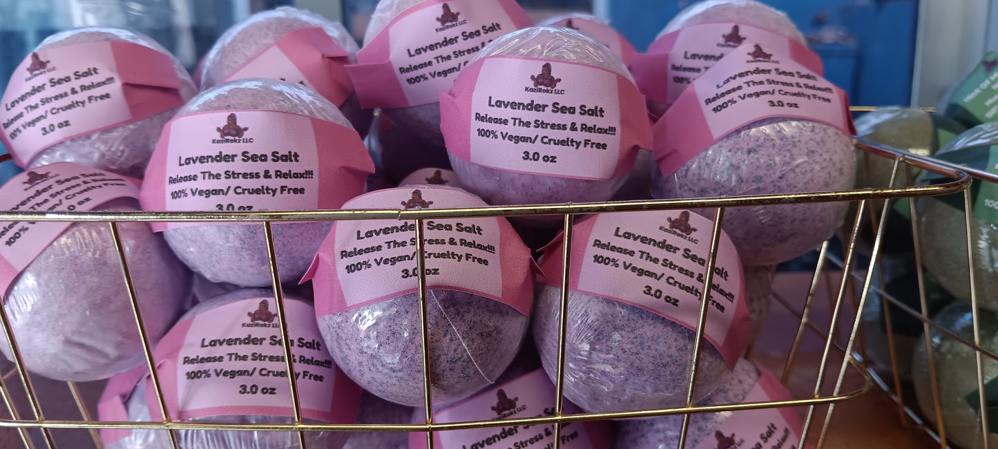 Lavender Bath Bomb 3.0 oz.