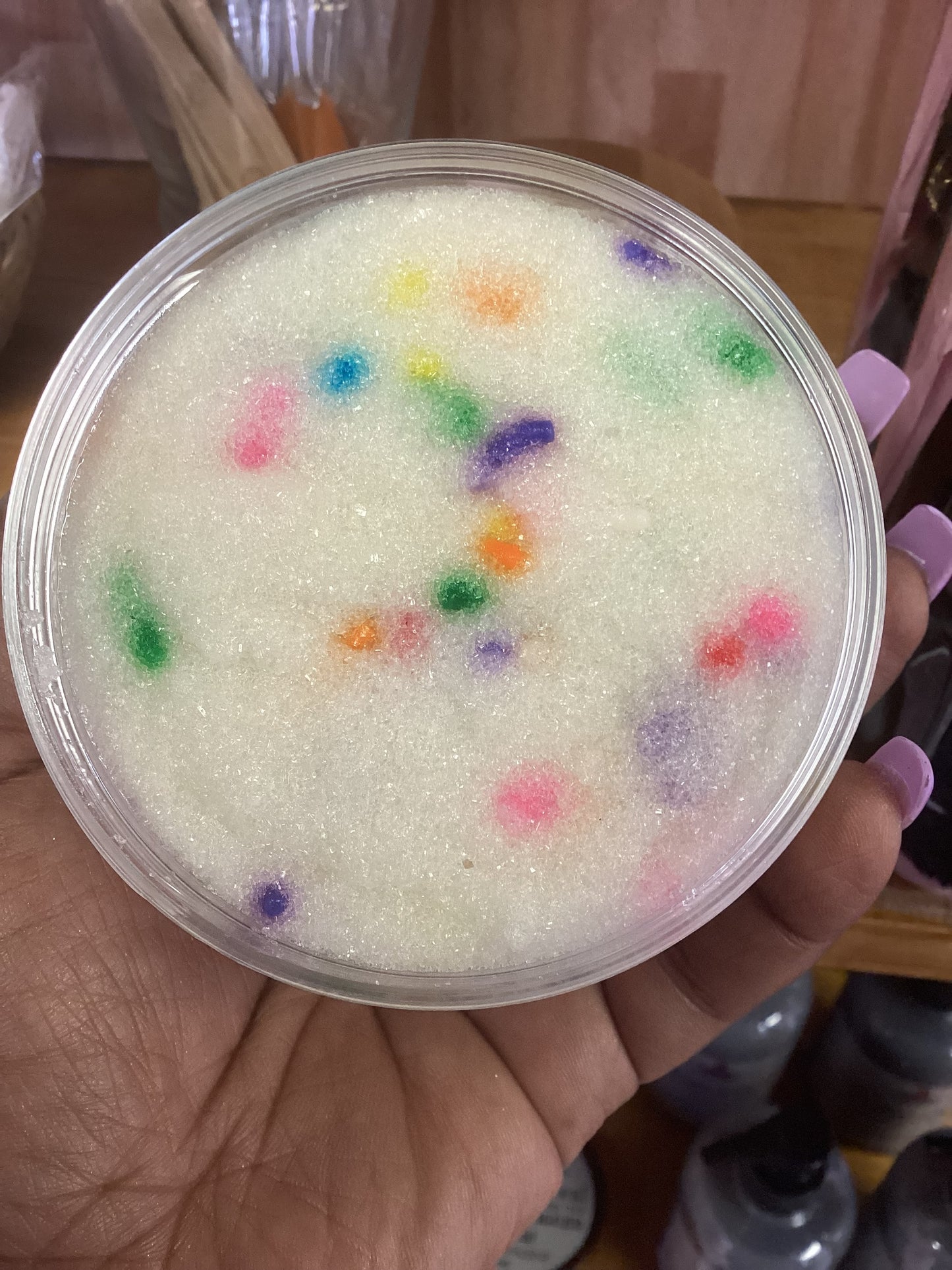 Let’s Celebrate Butter Cream Foaming Body Scrub 8oz. Tightening and Firming!