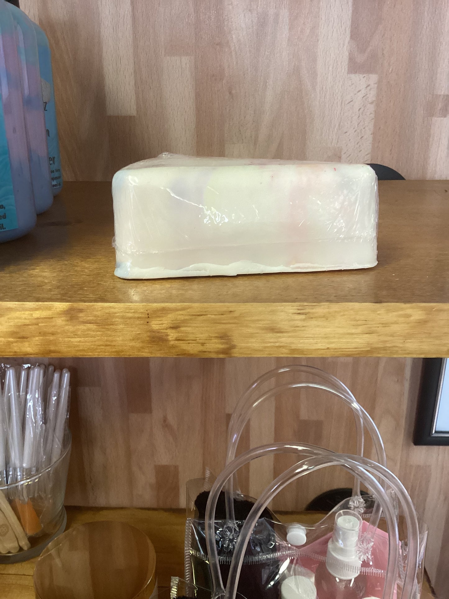 Let’s Celebrate Cake Slice Soap bar. Goats Milk Facial and body soap bar. 100% VEGAN/ CRUELTY FREE