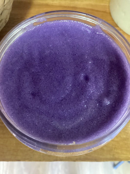 Kiss It Better Butter cream body polisher & Exfoliator. Foaming Body Scrub
