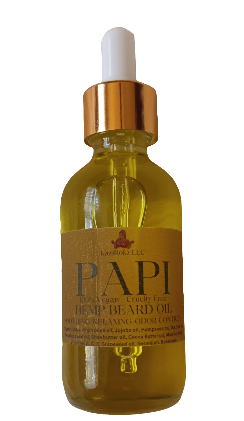 PAPI BEARD & BODY OIL! 100% Vegan  / Cruelty Free 🌱 🐷! MAX ODOR CONTROL Body Oil