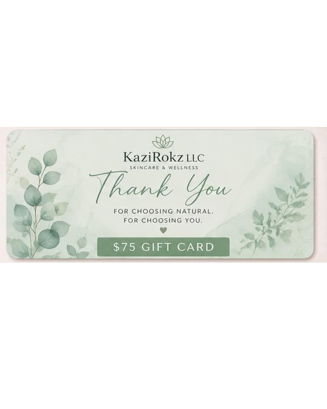 A GIFT FOR YOU! GIFT CARD
