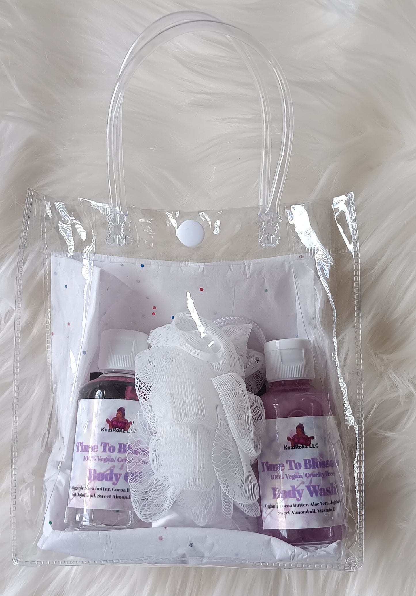 Ready To Blossom 🌸 Trival size kit! Gift set, Sample size, Christmas gift, Birthday gift. 100% Vegan/ Cruelty Free