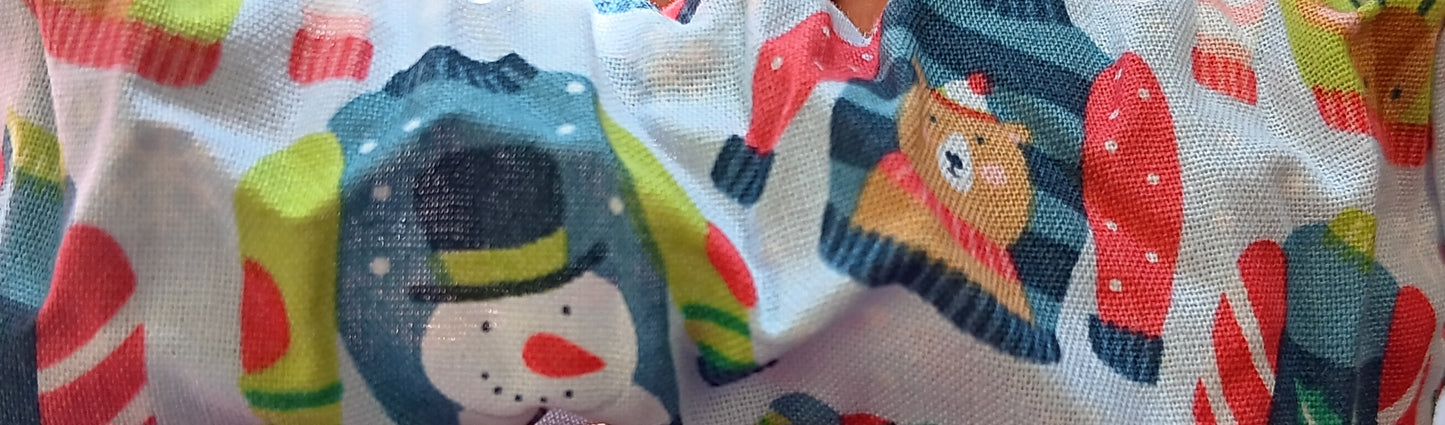 Christmas Hair Scrunchies