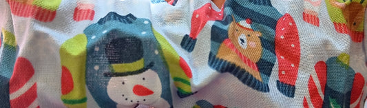 Christmas Hair Scrunchies