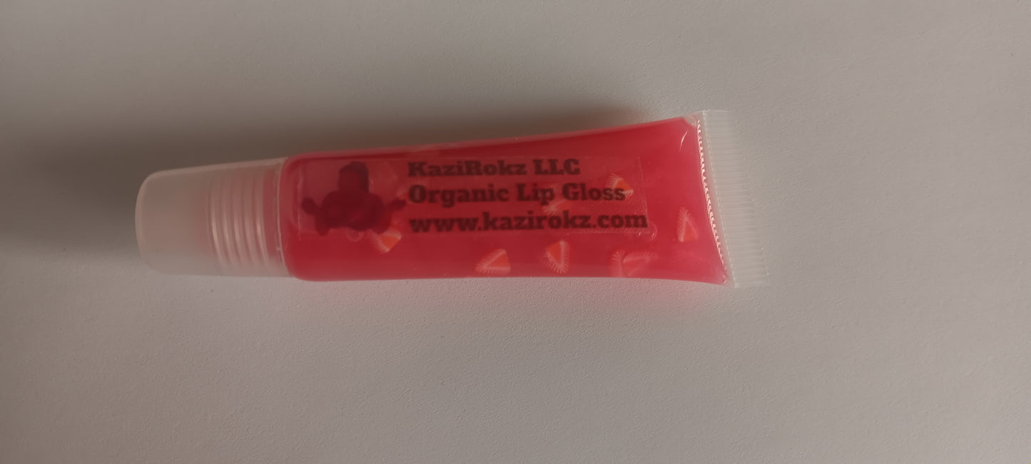 Strawberry Passion Lip Gloss. Organic Lip Gloss. 100% Vegan/ Cruelty Free. Luxurious Lip Gloss. High Quality Lip Moisturizer