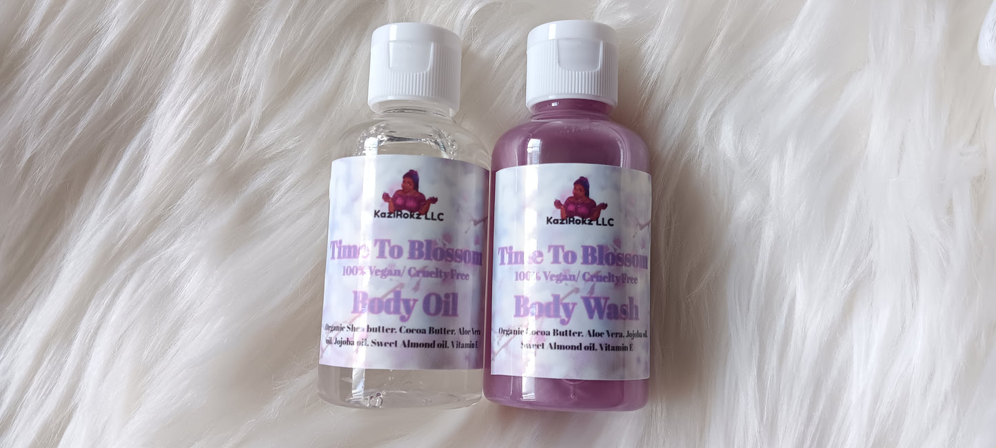 Ready To Blossom 🌸 Trival size kit! Gift set, Sample size, Christmas gift, Birthday gift. 100% Vegan/ Cruelty Free