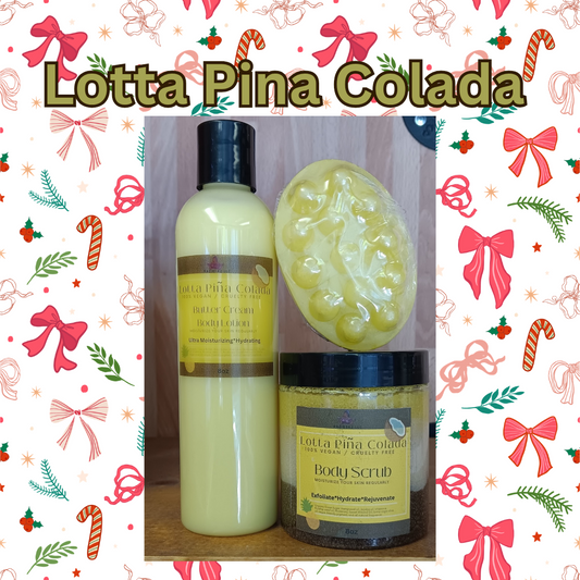 Lotta Pina Colada skincare Bundle ✨️ 100% vegan/ cruelty free 🌱🐷