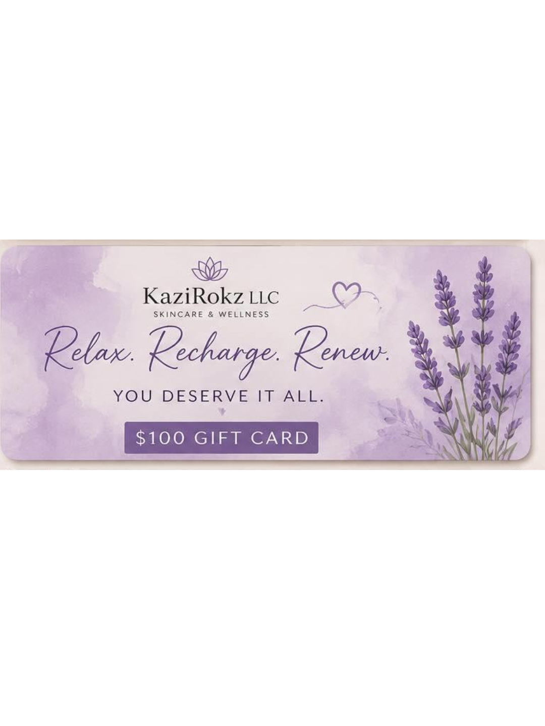 A GIFT FOR YOU! GIFT CARD