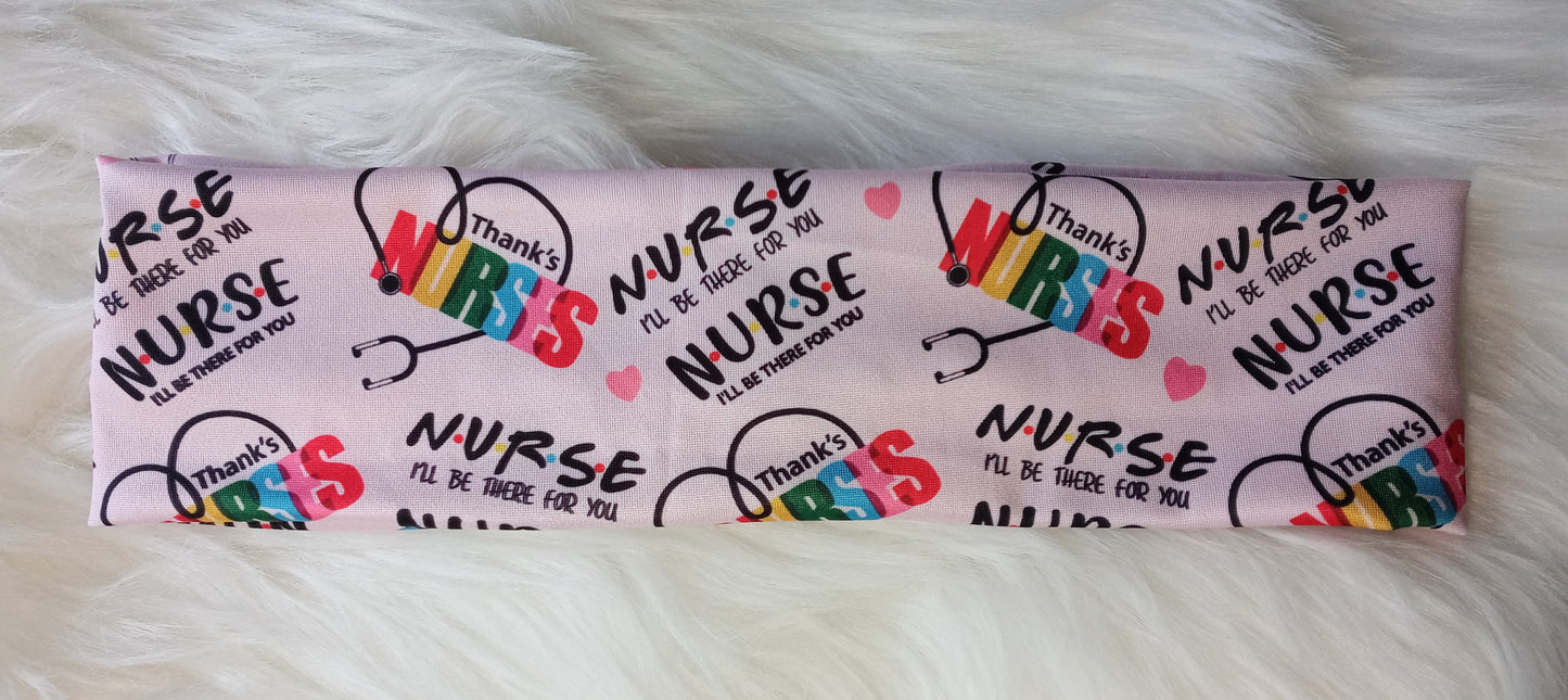 Nurses / Healthcare Knotted Headband (Pink)
