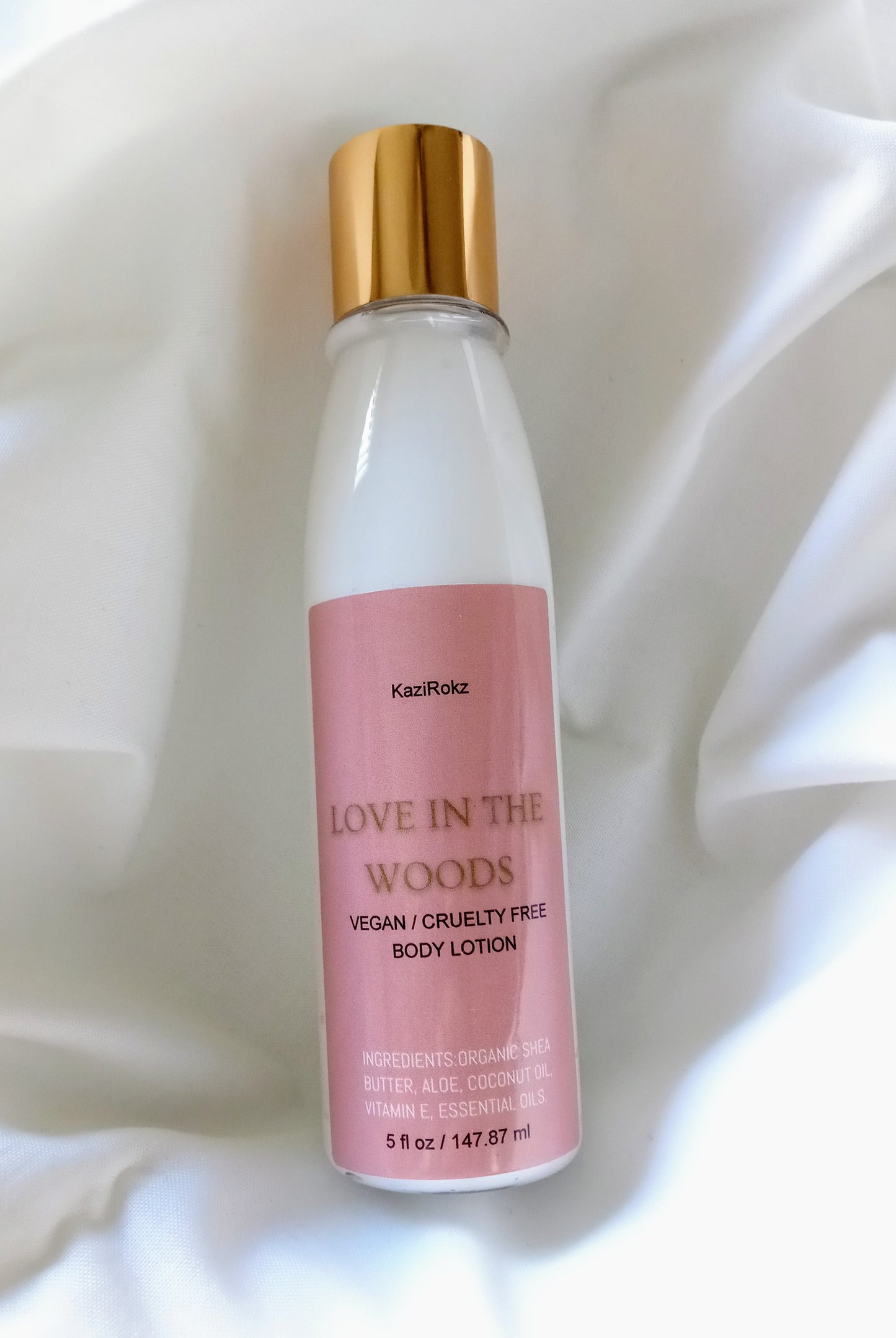 Love In The Woods (100% Vegan / Cruelty Free) Fragrance Body Lotion