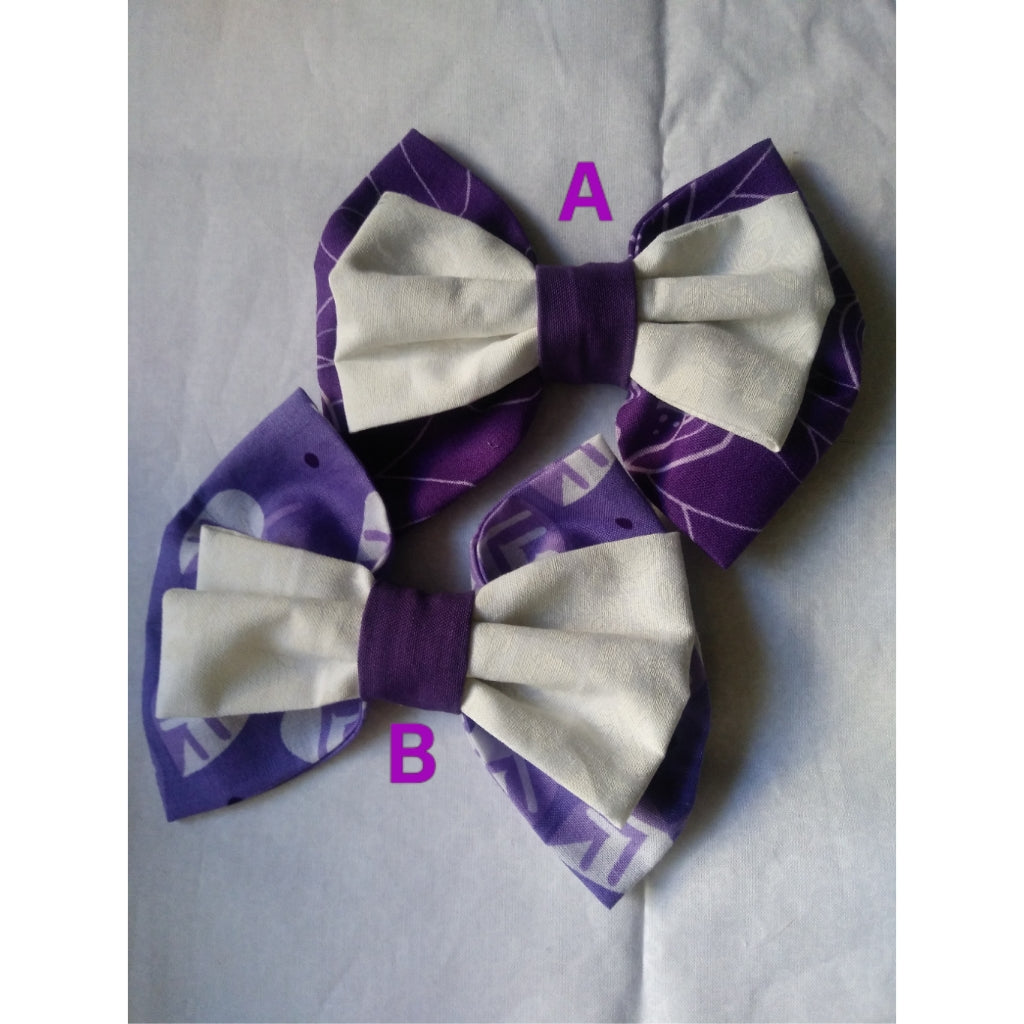 Pretty In Purple hair bow